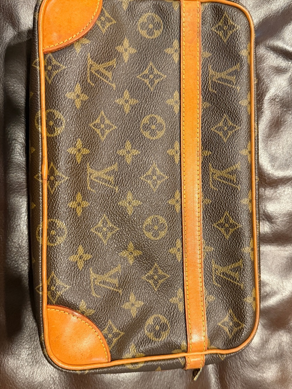 Vintage Louis Vuitton Monogram Travel Organizer / Clutch
